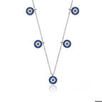 Gümüş Nazarlı Şans Kadın Kolye