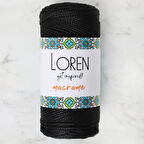 Loren Macrame Siyah El Örgü İpi - RM 001 - 34323