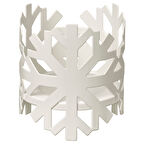 Tealight mumluk, beyaz, 8 cm