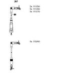 BUJİ KABLOSU 9A17 POLO AEE-ALM 1.6 032905430 N10430003