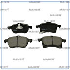 FREN BALATA ZAFIRA A 1999-2005 / ASTRA G 1998-2005 / ASTRA F 1991-1998 ÖN 1605009