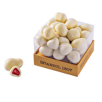 İstanbul Kutuda Kurutulmuş Çilekli Çikolata Kaplı Draje