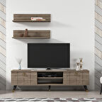 MOBİLYA GEZEGENİ LOVE GOLD TV ÜNİTESİ Ceviz 180 CM