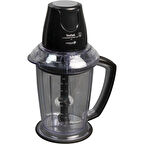 MasterChop Powelix Maxi 4 Bıçaklı Siyah Rondo ve Doğrayıcı