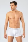 Cacharel Erkek Likrali Boxer 1317/Beyaz