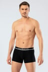 Cacharel Erkek Likrali Boxer 1317/Siyah
