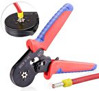 Yüksük Sıkma Pensesi 6 Köşeli 0,25 – 6 mm² Kendinden Ayarlı | HSC8 6-6A