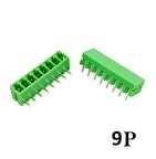 Geçmeli Klemens 9 Pin 3.81mm Erkek 90 Derece