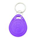 RFID Tekrar Yazılabilir Keyfob Mor 125 Khz EM4305 T5577 Anahtarlık Göstergeç Writable Tag