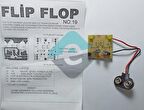 Flip Flop Devresi 2 Ledli Montajlı