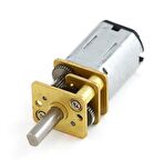 6V 12mm 500 RPM Redüktörlü Mikro DC Motor