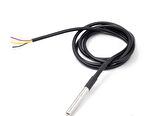 DS18B20 Su Geçirmez 1m Kablolu Sıcaklık Sensörü