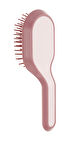 Janeke Curvy Bag Brush Pink Color Saç Fırçası