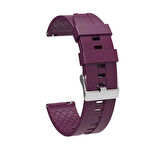 Galaxy Watch 42mm Kordon Soft Renkli Esnek 20mm Silikon KRD23