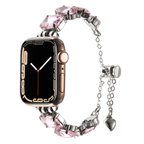 Apple Watch 10 46mm KRD115 Renkli Taş Tasarımlı Kordon