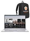 ASUS Vivobook 15 X1504VA i7 1355U 24GB RAM 256GB SSD 15.6'' FHD W11PRO NJ195 & PER4 ÇANTA