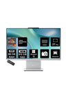 IdeaCentre 27ARR9 Ryzen 7 7735HS 96GB 512GB SSD 27" FHD W11H Gri All in One Bilgisayar