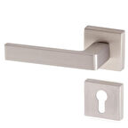 DOĞANLAR KARMA SÜPER SATEN ROZETLİ KAPI KOLU TAKIM-Yale Kol