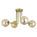 Trendylight Derin 4'Lü Bal Cam Plafonyer Avize - Eskitme