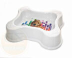 Köpek Kedi Mama Su Kabı Kemik Şekilli Hrb-121
