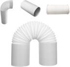 Electrolux EXP34U339HW Mobil Klima Sıcak Hava Çıkış Hortumu Ağız Çapı 15 Cm Uzunluk 135 cm