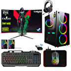 Xaser Xsr287 i5 2400 16GB Ram 256GB SSD 4GB GT730 Ekran Kartı 24" Curved Oyun Bilgisayarı