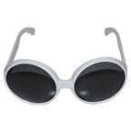 Periboia 80 li Yıllar Beyaz Renk Nostalji Yeşilçam Parti Gözlüğü