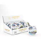 Periboia Taşlı İstanbul Tasarımı El Aynası Kalın Model 4 