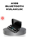 A10s TWS Bluetooth 5.0 Kulaklık – Powerbank’li Şarj Kutusu, Dokunmatik Kontrol, Gerçek Stereo