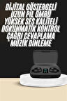 Kablosuz Dijital Göstergeli Çağrı Cevaplayabilen TWS 5.0 Bluetooth Kulaklık