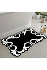 Banyo Paspası, Yumuşak Banyo Halısı, Kaymaz Dot Tabanlı, Yıkanabilir - 60x100