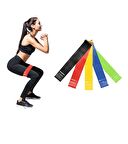 OMEDA Yoga/Fitness 5'li direnç Bantları 50mmx600mm