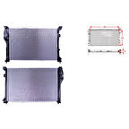 Su Radyatörü – 995006603 WİSCO – Mb Gla 14&gt;/ Cla (C117) 15-19/ A Serisi (W176) 45 13-18 Uyumlu