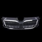 Skoda Octavia 13-17 Uyumlu Panjur Siyah Petek + Krom Çerçeve 5E0853651A WISCO