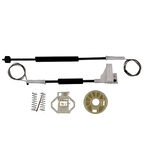 Cam Kriko Tamir Takımı Ön Sağ - 1291 Wisco - Seat Leon 06-13 Uyumlu