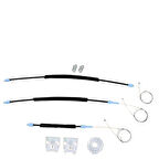 Cam Kriko Tamir Takımı Ön Sağ 4 Kapı - 368 Wisco - Volkswagen Golf3 92-98 Uyumlu