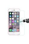 Apple iPhone 6 ile Uyumlu Ekran Koruyucu Şeffaf Temperli Kırılmaz Cam Ekran Koruyucu