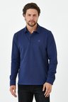 Erkek Polo Yaka Comfort Uzun Kollu Basic Tişört