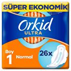 Orkid Ultra Normal 26 Adet Süper Ekonomik Paket Hijyenik Ped