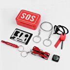 TAMSET SOS Hayatta Kalma Acil Durum Kiti 7 Parça Survial Kit