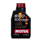 Motul 8100 Eco-Clean0w/30 1 Lt (Dizel & Benzinli)