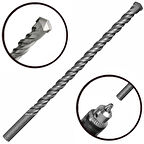 Aletçantam Uzun Boy Beton Duvar Delici Elmas Matkap Ucu 18x570 (57cm Boy)