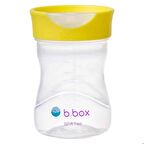 B.box Kenar Kapaklı Eğitici Geçiş Alıştırma Bardağı, Sarı, 240 Ml, 12 Ay, 1 Adet