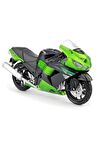 Yeşil Canavar Kawasaki ZX-14 Efsanesi Evine Geliyor: 1:12 Model Motor