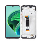 Xiaomi Uyumlu Redmi Note 11E 4G Lcd Ekran Dokunmatik Siyah Çıtalı Servis
