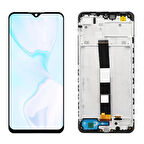 Xiaomi Uyumlu Redmi 10A Lcd Ekran Dokunmatik Siyah Çıtalı Servis