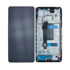 Xiaomi Uyumlu Redmi Note 12 5G Lcd Ekran Dokunmatik Siyah Çıtalı OLED