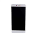 Huawei Uyumlu P8 Lite Lcd Ekran Beyaz Çıtalı