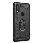 Gpack Samsung Galaxy M10s Kılıf Vega Standlı Yüzüklü Mıknatıslı Silikon