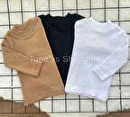 Kaşkorse Çocuk Badi 3'lü Takım Kahve Siyah Beyaz (rb4UjLNZPkPlM)